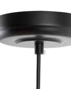 Beliani Riippuvalaisin 3 Polttimoa Metalli Musta Bogna Hot