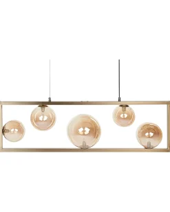 Beliani Riippuvalaisin 5 Polttimoa Rauta Messinki Geehi Discount