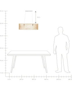 Beliani Riippuvalaisin 2 Polttimoa Vaalea Puu Chari Best Sale