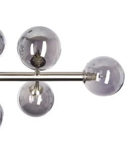 Beliani Riippuvalaisin 10 Polttimoa Teras Hopea Ramis Flash Sale