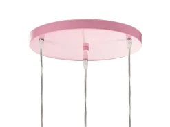 Beliani Riippuvalaisin 3 Polttimoa Rauta Vaaleanpunainen Rabbit Discount