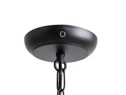 Beliani Riippuvalaisin 3 Polttimoa Rauta Musta Harmen Online