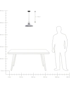 Beliani Riippuvalaisin Betoni Vaaleanharmaa Noatak Shop