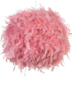 Beliani Riippuvalaisin Hoyhen Vaaleanpunainen Drava New