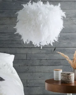 Beliani Riippuvalaisin Hoyhen Valkoinen Drava Cheap