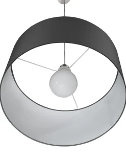 Beliani Riippuvalaisin Kangas Musta Elbe Flash Sale