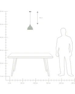 Beliani Riippuvalaisin Kipsi Vaaleanvihrea Lambro Hot