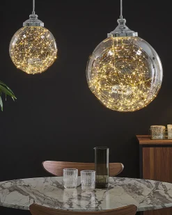 Beliani Riippuvalaisin Lasi Iso Hopea Beni Online