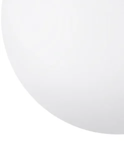 Beliani Riippuvalaisin Lasi Iso Valkoinen Barrow Fashion