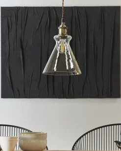 Beliani Riippuvalaisin Lasi Kirkas Bergantes Clearance