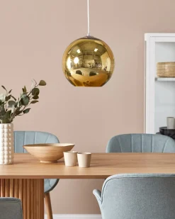 Beliani Riippuvalaisin Lasi Kulta Asaro Flash Sale