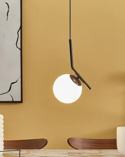 Beliani Riippuvalaisin Lasi Musta Wapiti Online