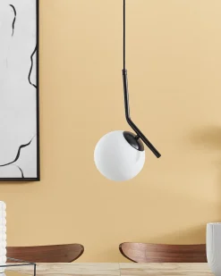 Beliani Riippuvalaisin Lasi Musta Wapiti Online