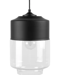 Beliani Riippuvalaisin Lasi Musta Jurua Clearance