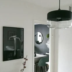 Beliani Riippuvalaisin Lasi Musta Murray Online