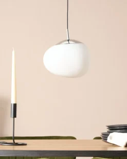 Beliani Riippuvalaisin Lasi Valkoinen Liffel Discount