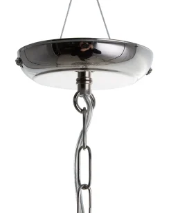 Beliani Riippuvalaisin Metalli Hopea Volta Flash Sale