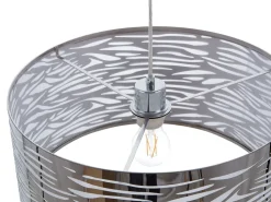 Beliani Riippuvalaisin Metalli Hopea Torno Outlet