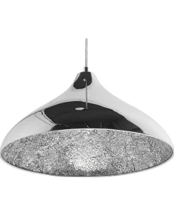 Beliani Riippuvalaisin Metalli Hopea Iskar Best Sale