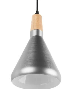 Beliani Riippuvalaisin Metalli Hopea Arda Fashion