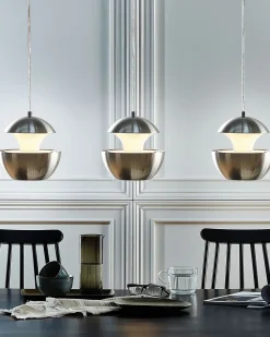 Beliani Riippuvalaisin Metalli Hopea Bojana Sale