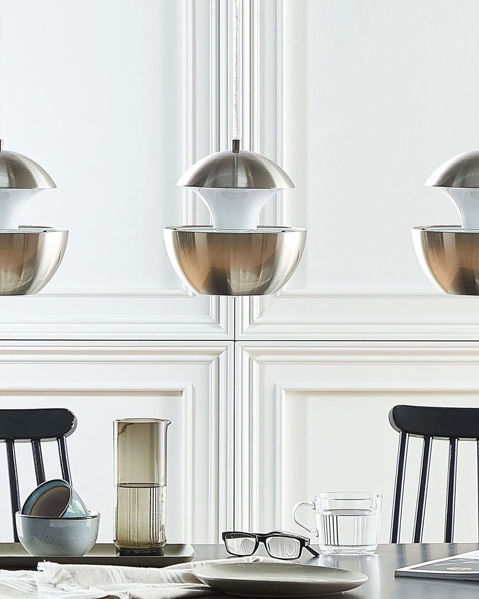 Beliani Riippuvalaisin Metalli Hopea Bojana Sale