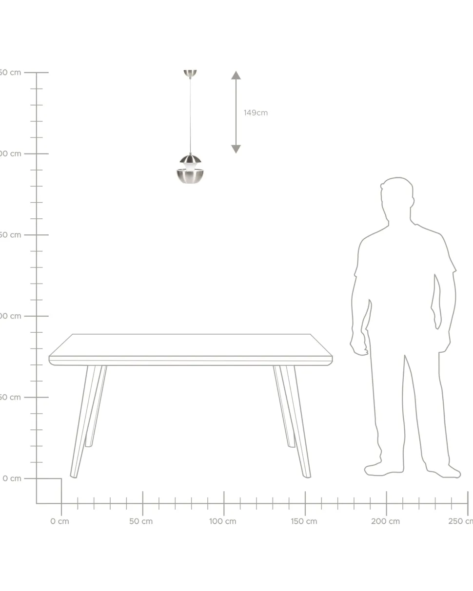 Beliani Riippuvalaisin Metalli Hopea Bojana Sale