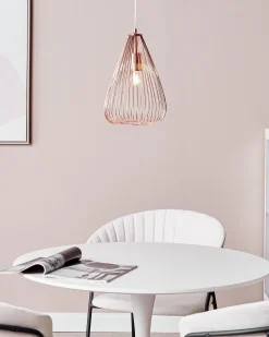 Beliani Riippuvalaisin Metalli Kupari Conca Flash Sale