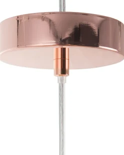 Beliani Riippuvalaisin Metalli Kupari Conca Flash Sale