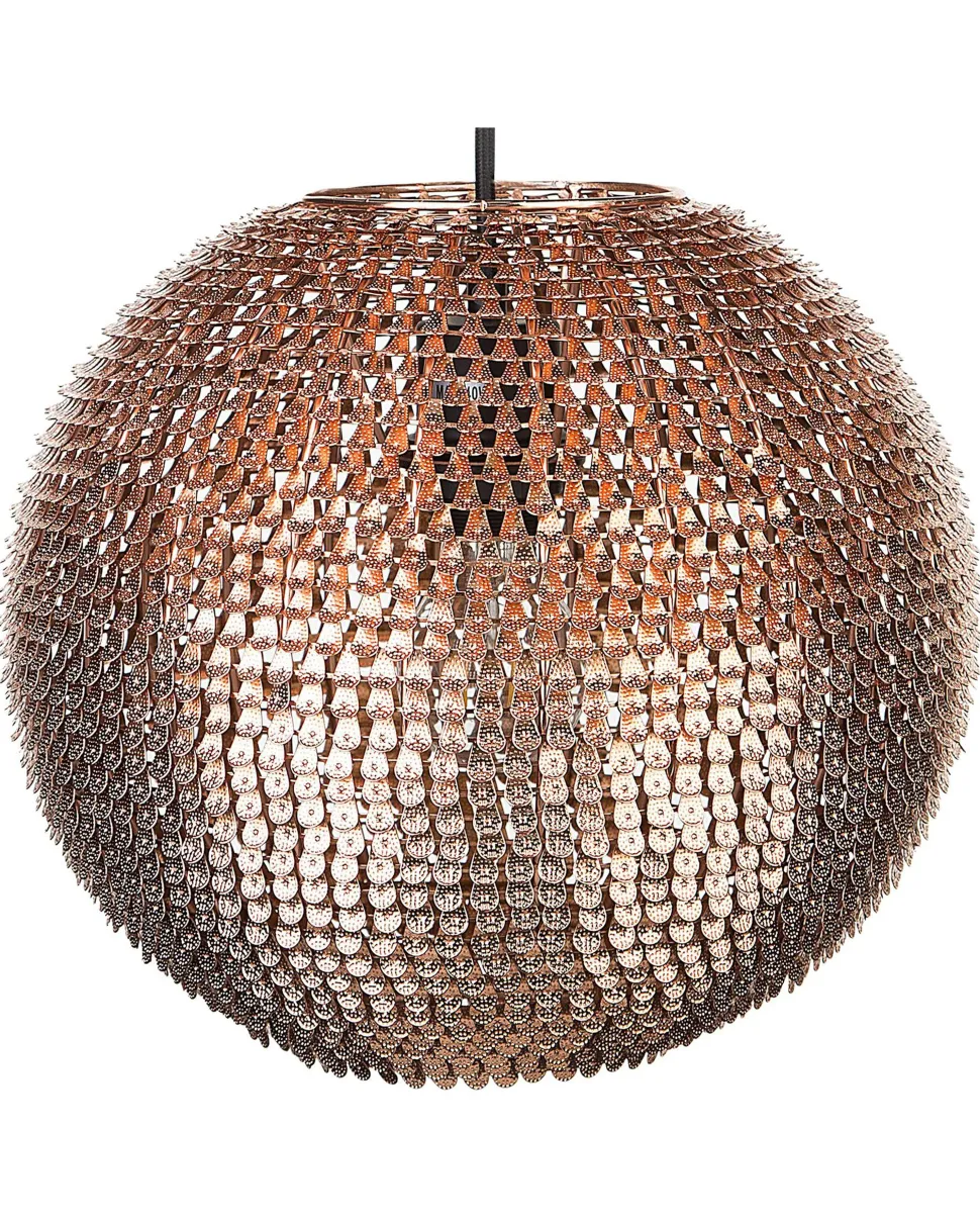 Beliani Riippuvalaisin Metalli Kupari Seine Sale