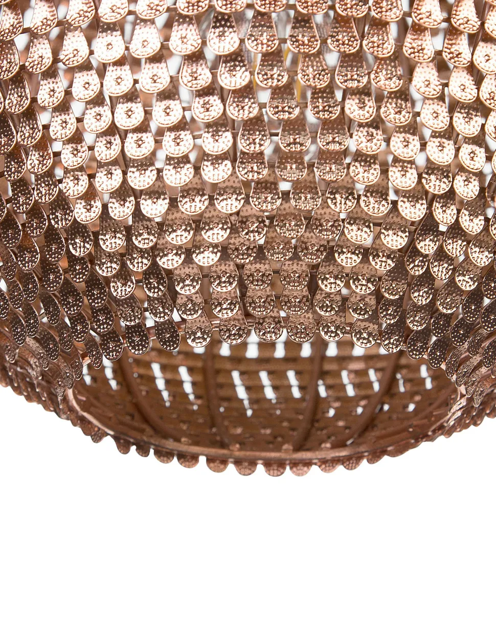 Beliani Riippuvalaisin Metalli Kupari Seine Sale