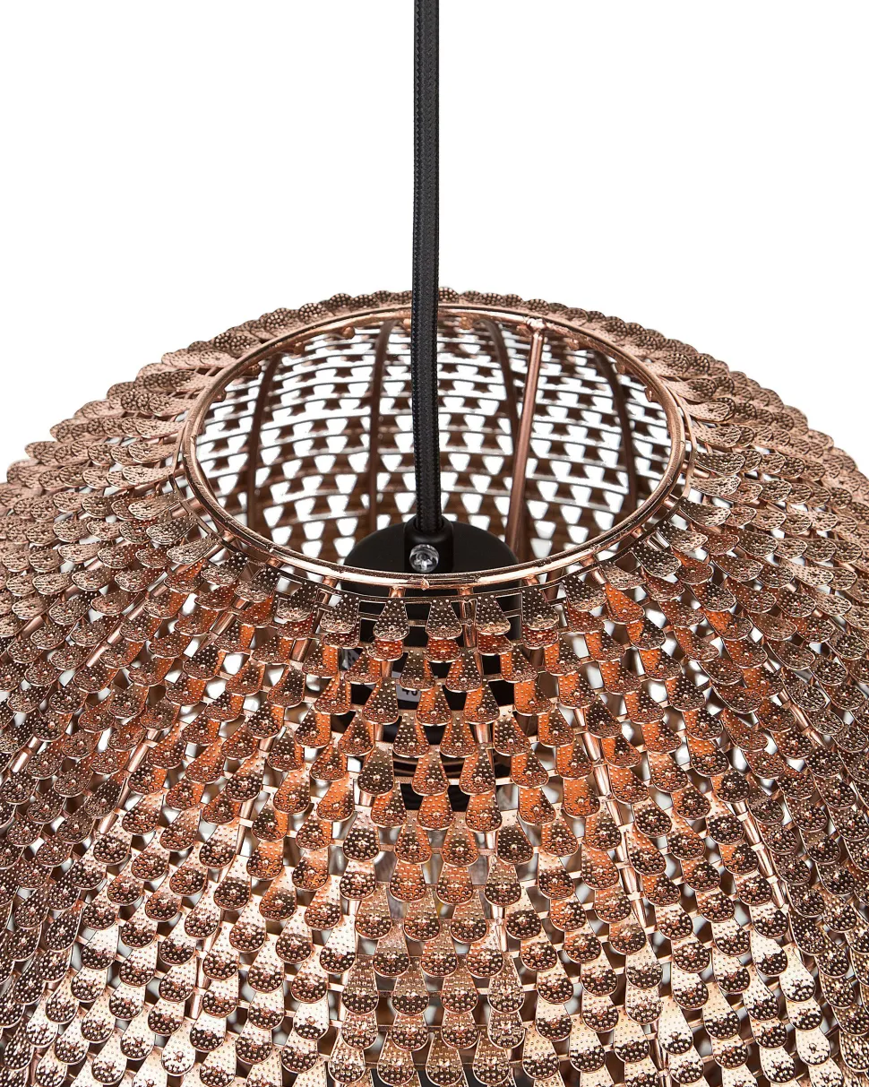 Beliani Riippuvalaisin Metalli Kupari Seine Sale