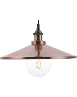 Beliani Riippuvalaisin Metalli Kupari Pelly Fashion