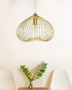 Beliani Riippuvalaisin Metalli Kulta Tordino Fashion