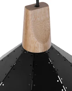 Beliani Riippuvalaisin Metalli Musta Somme Online