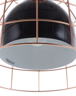 Beliani Riippuvalaisin Metalli Musta/Kupari Tresa Best