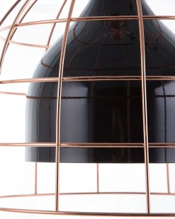 Beliani Riippuvalaisin Metalli Musta/Kupari Tresa Best