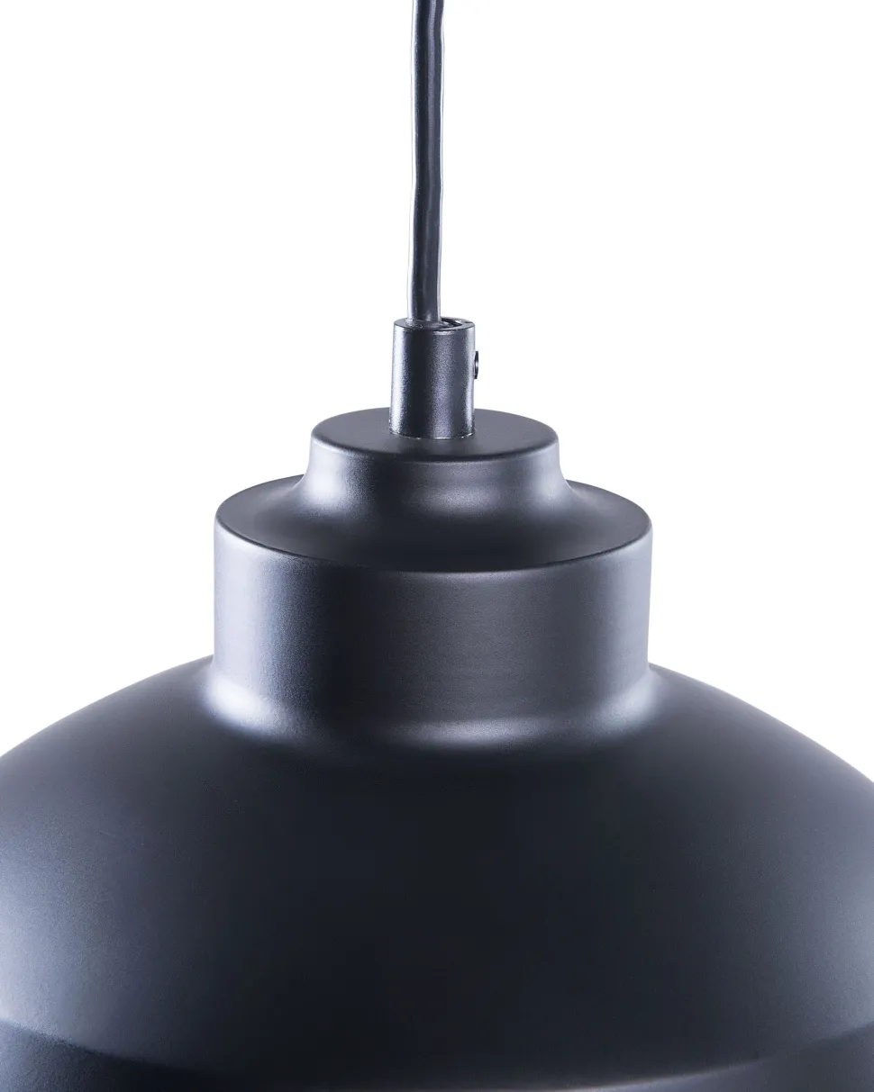 Beliani Riippuvalaisin Metalli Musta/Kupari Monte Best Sale