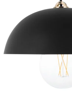 Beliani Riippuvalaisin Metalli Musta Tordera New