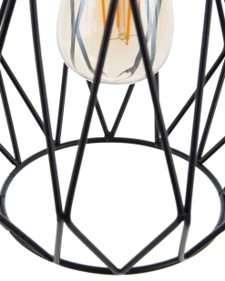 Beliani Riippuvalaisin Metalli Musta Magra Cheap