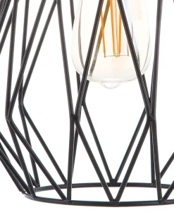 Beliani Riippuvalaisin Metalli Musta Magra Cheap