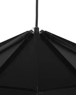 Beliani Riippuvalaisin Metalli Musta Senia Hot