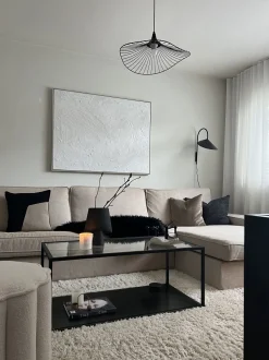 Beliani Riippuvalaisin Metalli Musta Mazaro Hot