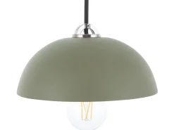 Beliani Riippuvalaisin Metalli Tummanvihrea Esera Fashion