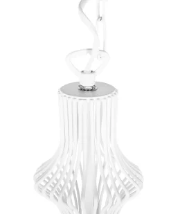Beliani Riippuvalaisin Metalli Valkoinen Kolva Sale