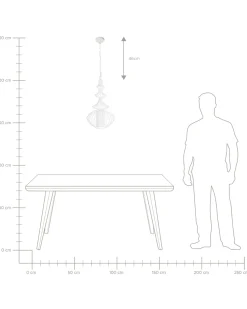 Beliani Riippuvalaisin Metalli Valkoinen Kolva Sale