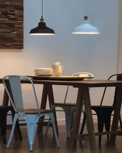 Beliani Riippuvalaisin Metalli Valkoinen Pechora Flash Sale