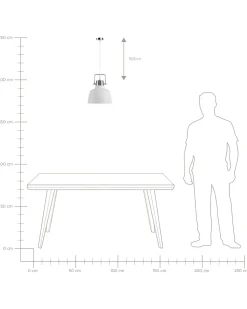Beliani Riippuvalaisin Metalli Valkoinen Narmada Cheap