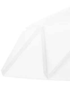 Beliani Riippuvalaisin Metalli Valkoinen Senia Discount