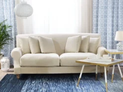 Beliani Riippuvalaisin Metalli Valkoinen Meuse Cheap